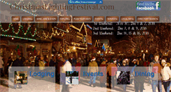 Desktop Screenshot of christmaslightingfestival.com
