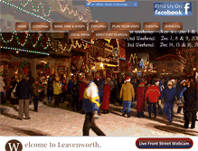 Tablet Screenshot of christmaslightingfestival.com